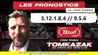 PRONOSTIC QUINTE DU JOUR MARDI 03 DECEMBRE 2024 PMU ZETURF Z5 ORDRE TOM KAZAK [upl. by Blus]