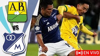 Atlético Bucaramanga 00 Millonarios  Apertura ColombiaPLAY OFFS [upl. by Ashleigh799]