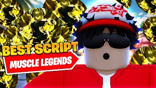 BEST New Muscle Legends Auto Farm Script Auto Lift [upl. by Lah]