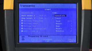 How To Perform A Transient Capture On The Fluke 435 II Power Analyzer [upl. by Olemrac]