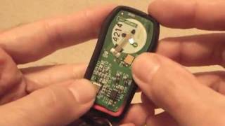 Changing Key Fob  Remote Battery for Nissan Quest 2006 [upl. by Kenwrick]