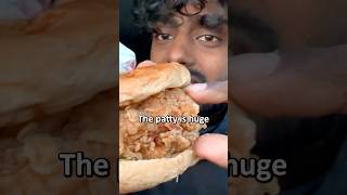 KFC World Famous Chicken Sandwich Still Good KFC KFCChicken FriedChicken FoodReview Mukbang [upl. by Naasah]