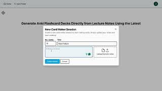 NovaCardsai  Instantly Find and Make Flashcards From Your Notes [upl. by Iaht813]