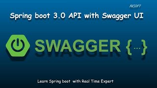 Swagger with Spring Boot 30 [upl. by Hallam]