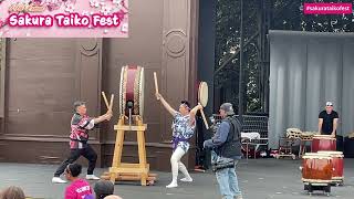 Odaiko Interlude 1 at Sakura Taiko Fest 2024 [upl. by Hansel]