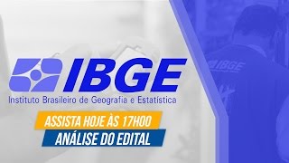 Concurso IBGE Temporários Análise do Edital 2017 [upl. by Rosamond]