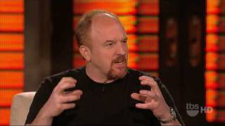 Louis CK Performance  Interview Lopez Tonight 100th Show 6242010 [upl. by Lsil]