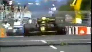 Ayrton Senna 1985  Pole Lap GP Australian Adelaide  Lotus Renault [upl. by Ydisac]