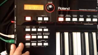 Roland XPS10 Indian Tone Download Procedure [upl. by Dag409]