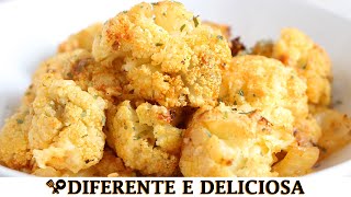 COUVEFLOR ASSADA COM PARMESÃO  RECEITAS QUE AMO [upl. by Noreen]