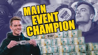 STORY OF THE MAIN EVENT FINAL TABLE  Day 47 Highlights  WSOP 2022 [upl. by Ariaek]