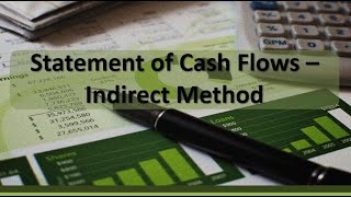 Cash Flows Statement of Cash Flows Indirect Method Example [upl. by Crespo235]