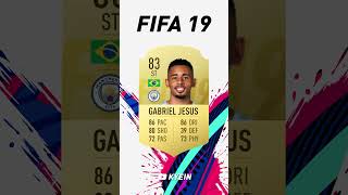 Gabriel Jesus  FIFA Evolution FIFA 17  EAFC 25 [upl. by Anitsirhk]