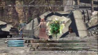 Final Fantasy XIII Video Walkthrough Vercingetorix Mark Mission 64 [upl. by Karalynn]