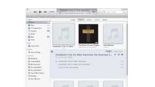 How to Join the Tracks of an Audiobook in iTunes 11 [upl. by Tebazile]