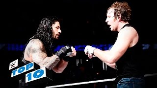 Top 10 WWE SmackDown moments April 30 2015 [upl. by Ahsenot]