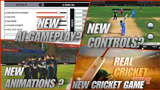 REAL CRICKET SWIPE Beta  New Cricket Game  ALL NEW FEATURES EXPLAINED [upl. by Aiuqes]