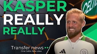 Kasper Schmeichel FIRST Celtic Interview REACTION [upl. by Anihta]