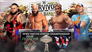 Will Ospreay VS Braun Strowman VS Bronson Reed VS John Cena wwe [upl. by Melonie]