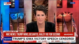 Media goes into ‘full meltdown mode’ following Trump’s Iowa victory [upl. by Darci]