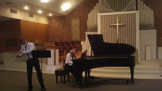 Samuel Zyman Sonata No 2 for flute and piano 2nd mvt [upl. by Beebe]