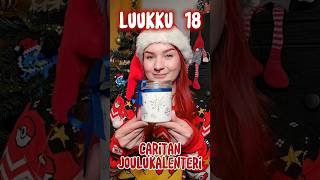 LUUKKU 18 Tuikkukippo lasipurkista 🕯😍 DIY [upl. by Ellehsal]