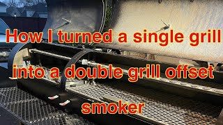 Bbr grill build offsetsmoker bbq bbqgrills howtobuildgrills [upl. by Annais]