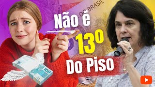 🔴 Atenção Enfermagem NÃO é 13º do Piso Salarial e sim 9ª parcela que tem como valor uma média [upl. by Olegnalehcim]