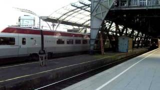 Köln Hauptbahnhof Ausfahrt TGV Thalys nach Paris [upl. by Hermann]