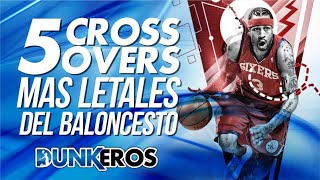 5 Crossovers Letales del Baloncesto Dunkeros [upl. by Eleanora]