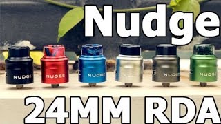 NUDGE 24MM RDA by WOTOFO [upl. by Rehpotsirhcnhoj468]