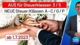 Zum 1 APRIL 🤣 AUS für die Steuerklassen 3 und 5 Änderungen für Ehegatten Ehegattensplitting [upl. by Euqinemod859]