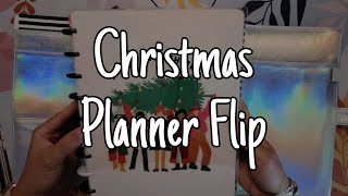 Christmas Holiday Planner Flipthrough  Used and Unused Pages  Happy Planner and More [upl. by Nakhsa]