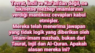 4Ustaz Metin Hoca Injil Quran Hadis Orang yang belum tahu İncil Kuran Hadis Habersiz kişi [upl. by Atela603]