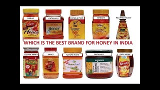 Honey  Top Honey Pure or Not  Dabur Patanjali etc [upl. by Jonati632]