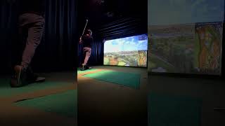 Trackman iO  Marco Simone Golf Club Ryder Cup Course golf golfsimulator golfer golfing [upl. by Yreffej]