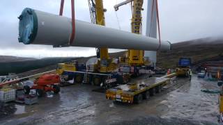 Highest E70 wind turbine in Ireland [upl. by Furiya]