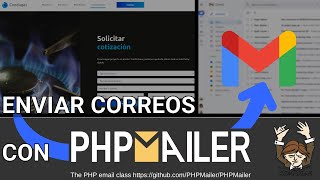 Enviar correos electrónicos con PHP en 10 minutos  PHPMailer [upl. by Elocen549]