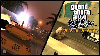 GTA San Andreas Stories Six Stars Escape  Get a Rhino Tank [upl. by Gregrory978]