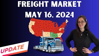 Trucking and Freight Market May 16 2024 DOT Inspections And Better Conditions [upl. by Annola566]