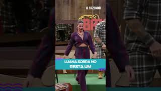 Luana sobra no Resta Um afazenda afazenda16 shorts [upl. by Lipinski]