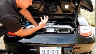 Detailing Car Engine PorscheTurbo S part 1 [upl. by Nannerb213]