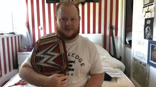 WWE Universal Championship Commemorative Belt Unboxing [upl. by Tehc]