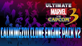 Ultimate Marvel vs Capcom 3 Mods Clone Engine V2 [upl. by Haelhsa]