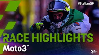 Moto3™ Race Highlights  2021 ItalianGP [upl. by Nirra481]