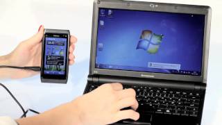 Nokia N8  sådan overfører du filer [upl. by Haibot221]