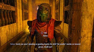 Mod Argonian follower Xelzaz demonstrates high moral standards Skyrim Anniversary Edition [upl. by Halden579]