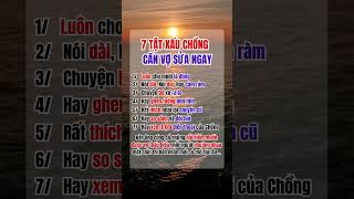 7 Tật xấu Chồng cần Vợ Sửa Ngay  Bác Sĩ Hội [upl. by Marmion651]