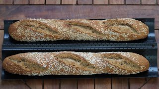 Baguette selber backen  knusprig amp Einfach  Ein Hingucker der schmeckt [upl. by Renee538]