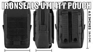 IRONSEALS Molle Utility Pouch [upl. by Ainezey]